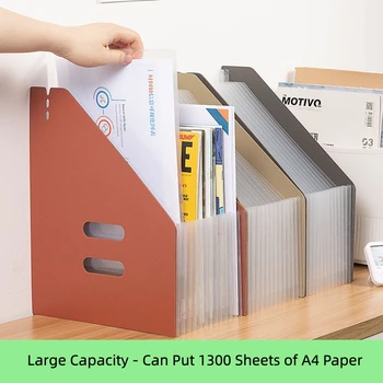 13-слойная папка за файлове с формат А4 с голям капацитет, маса за съхранение на документи, расширяющаяся папка-портфейл за офиса и училище