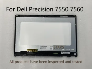 15,6 Инча За Dell Precision 7550 7560 LCD Сензорен екран възли С рамка NV156FHM-N4R NV156FHM-A24 040J8G