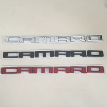 1бр 3D метална емблема на крилото на автомобила CAMARO отстрани, отзад, на багажника, стикери с емблемата на опашката, стил авто аксесоари