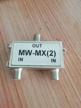2 елемента Телевизионен сигнал И честота на MW - MX2 С Двойна Антена объединитель UU Смесител