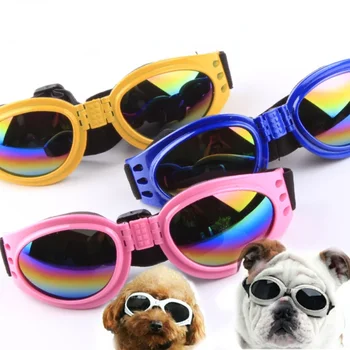 6 Цвята Сгъване точки за домашни кучета, непромокаеми точки за защита на кучета от ултравиолетовите лъчи, на слънчеви очила Honden Accesorios