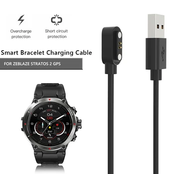 60 см Магнитен Смарт Гривна Кабел за Zeblaze Stratos2 Lite Intellgent Watch Charger 5V1A USB Сменяеми Кабела на Зарядното Устройство
