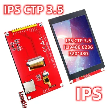 esp32 IPS ОТП 3.5 Електронна чип ILI9488 6236 Модул САМ, супер Емкостная тъчпад, такса развитие, сериен порт SPI