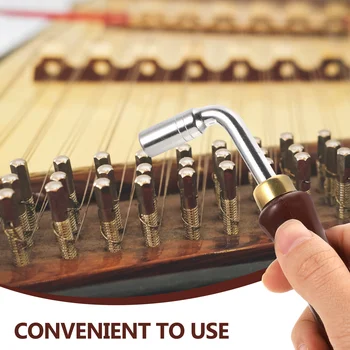 Guzheng Чук За Настройка на Пиано L-образна Квадратен Ключ Съвет на Гаечен Ключ за Настройка на Струнен Габър Инструмент за Ремонт на Пиана Guzheng