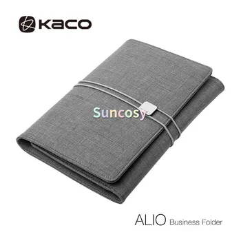 Kaco ALIO Business Floder, Записная Книга Формат А5, за да се Протоколи от срещите с Притежателя на Карта за Съхранение на Гелевых Дръжки Kaco, Водоустойчив и Противообрастающая