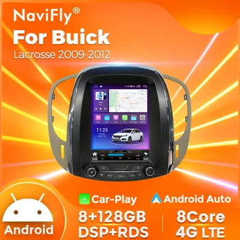 Navifly 2 Din Android Авто IPS Екран радиото в колата за Buick Lacrosse GM Alpheon 2009 2010 2011 2012 Мултимедиен плейър BT5.0