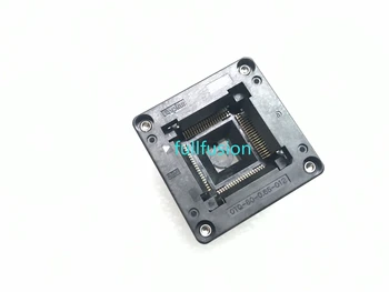 OTQ-80-0.65-012 Проверка и записване на инсталационни чип Enplas в гнездото QFP80 със стъпка 0,65 mm Размер на опаковката 14x14 мм