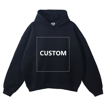 VIP Хип-хоп градинска облекло DTG Памучен hoody с качулка с индивидуален модел Мъжки hoody Harajuku в ретро стил, пуловер
