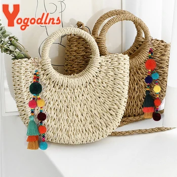 Yogodlns Модни цветни аксесоари за творчество, окачване с пискюли за чанти, Ключодържател, Бижута, аксесоари, Дамски подарък чанта
