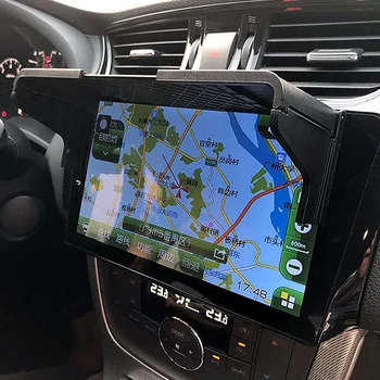Автомобилен GPS Навигатор Козирка С Антирефлексно Покритие Калъф За GPS Навигатор Универсален Экранный Козирка за 7-12 Инчов Автомобилен Мултимедиен Плеър
