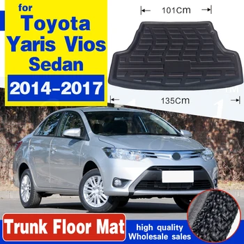 Автомобилен тампон за секс, покритие на задния багажник от мръсотия за Toyota Yaris Vios Belta 2014 2015 2016 2017