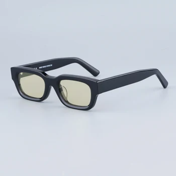 Ацетатные слънчеви очила ZED Men Fashion High Street ЧЕ ЩЕ го тупак не Дизайнерски Квадратни очила ръчна изработка с високо качество Uv400