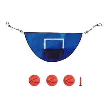 Баскетболното пръстен за батут с канатами Лека баскетболно рамка за украса