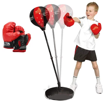 Вертикален боксовия определяне на топката, Регулируемо усилие реакция, вентилационна (противовакуумна) канална топката с ръкавици, Базова барабани, Групови тренировки на закрито и на открито