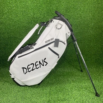 Висококачествена марка професионална чанта за голф DEZENS Men ' s Wonmen, черна и Бяла чанта-поставка за голф, лека водоустойчива чанта за голф Caddy Bag