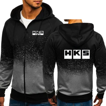 Висококачествено мъжко есенно-зимни ежедневни hoody HKS с качулка, размер M-3XL, якета нов дизайн