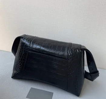 Дамска чанта с капак, портфейл от естествена кожа, обикновен чанти, класически дамски празнична вечерна чанта през рамо 230515