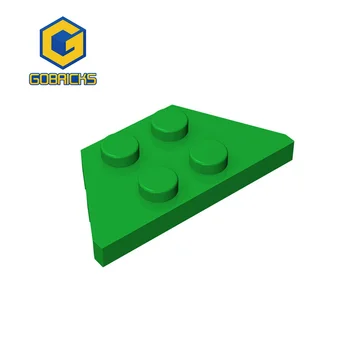 Детайли блок Gobricks GDS-555 Клиновидная плоча 2 x 4 е Съвместима с 51739 детски тухлени играчки, Строителни блокове на технически задачи