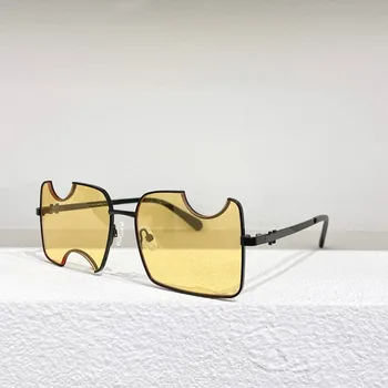 Дизайн топового марка Реколта дограма Дамски слънчеви очила Чар мъжки женски Хромирани луксозни оригинални слънчеви очила Оригинален лого и кутия