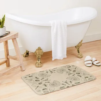 Дизайнерски килим за баня с премахването на материала безгръбначни, постелки за баня, постелки за сядане, постелки за баня