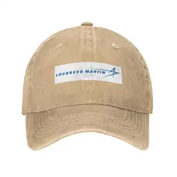 Ежедневни деним шапка с графичен принтом Lockheed Martin, вязаная капачка, бейзболна шапка