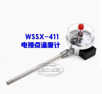 Електрически болт биметаллический термометър wssx-411 с горния и долния ограничител ключа стойности на индустриалното термометър radial