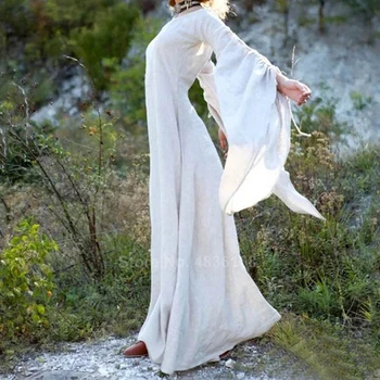 Есента е коварен Средновековна рокля от епохата на Възраждането за жени, Реколта придворная принцеса, Хелоуин, Карнавал, elven cosplay-шоу