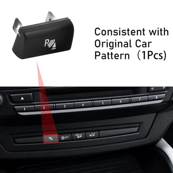 Капачката на бутона за включване на сензор за паркиране на автомобил за BMW X5 E70 2006-13 X6 E71 2008-2014