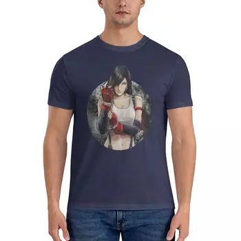 Класическа тениска Tifa Lockhart FF7 Portrait, потници в големи размери, мъжки графични тениски, спортни ризи с аниме за мъже