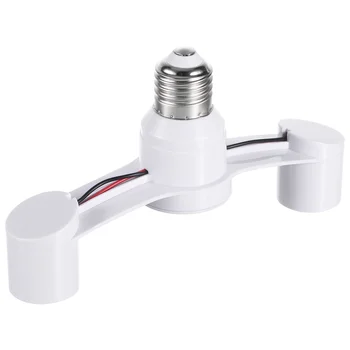 Конвертор капачка за led лампи крушки E27, адаптор-удължител за сплитер светлина