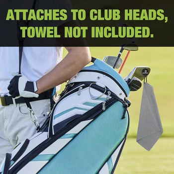 Кърпа за голф, Набор от магнитни щипки, чанти за голф, Хокей, Окачен инструмент, Подаръци за любителите на голфа
