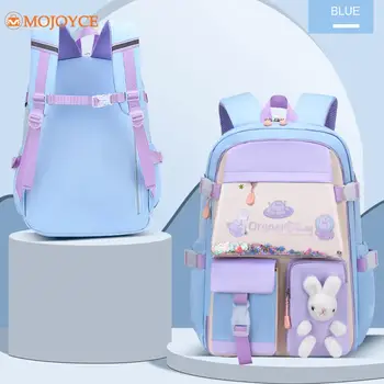 Модерна детска чанта за книги, раници с с анимационни Заек, trend раница принцеси за детска градина, 2023, Нов училищен раница за момичета