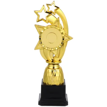 Мултифункционална пластмасова статуетка за деца Изискан трофей за сценичното представяне на Пластмасова трофей