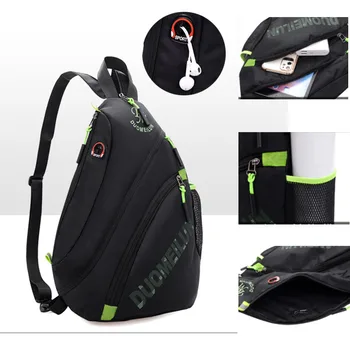 Мъжки многофункционална чанта през рамо Водоустойчива перевязь през рамо отличителни чанти Модерна пътна чанта през рамо Чанта-месинджър за жени