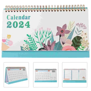 Настолен календар Планер график, Календар украшение, готин календар, настолен календар за вашия домашен офис
