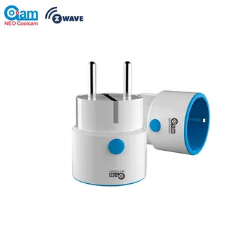 НЕО Coolcam Z Wave Plus Mini Smart Power Plug автоматизация на дома Изход Zwave, удължител диапазон Z-Wave, смарт разклона за наблюдение на потреблението на енергия