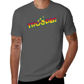 Нова тениска t.Trooper, тениска с аниме, риза с домашен любимец принтом за момчета, блуза, тениски за мъже