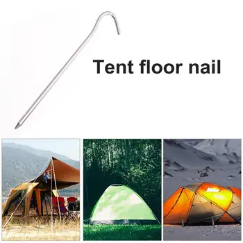 Нокти за кемпинговой палатки Премиум-клас, 16 бр. леки колчета за палатка от алуминиева сплав, тежкотоварни ветроупорен аксесоари за къмпинг, за навес