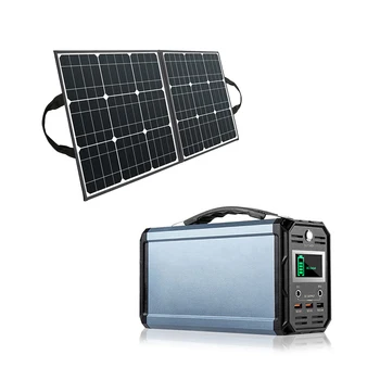 Обичай 110 222 Wh 300 W батерия на слънчева лагер мобилна станция 60000mAh Преносим диск енергия за външно захранване от слънчев панел