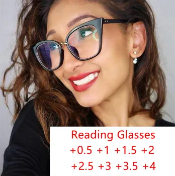 Реколта Дамски Очила За четене, Прозрачни Компютърни Очила 
