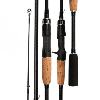 Риболовен прът с примамка с твърди връхчета 8-25 г, риболов линия 8-15 паунда, бързо сверхлегкое спиннинговое удилище за джиговой улов на пъстърва и костур