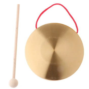 Ръчни Гонгове, Дайре, Чинии, Ударни Музикални Инструменти за Деца Коледен Подарък За Рожден Ден (15 см)