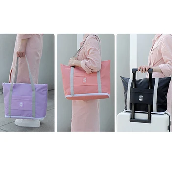 Сгъваема дамски преносима спортна чанта за бременни голям капацитет за съхранение на къси разстояния