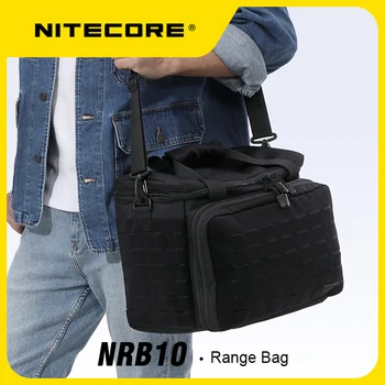 Чанта NITECORE NRB10 за пътуване през рамо, 20 л, водоустойчив, 900D, лек полиестерен плат.