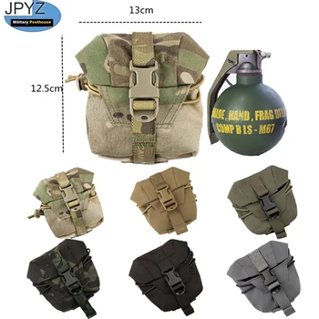 Чанта за гранати MC Mini Tactical M67, чанта за съхранение на метални гривни-clamshells CP