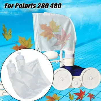 Чанта за почистване на басейна от полиестер, резервни части за вакуумни торби, Почистващи препарати, окото чанти, ръкавен филтър за басейн с цип за басейна POLARIS 280 480